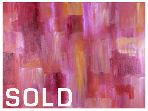  Lust, Original acrylic abstract painting by artist Eric Soller