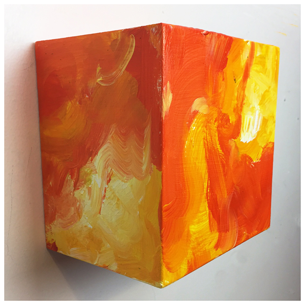 Out-of-the-Box, No. 30  - Original acrylic painting by Eric Soller