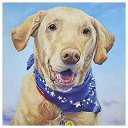 Pet Portraits - Original oil painting by Eric Soller