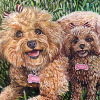 R & R - Original oil painting by Eric Soller