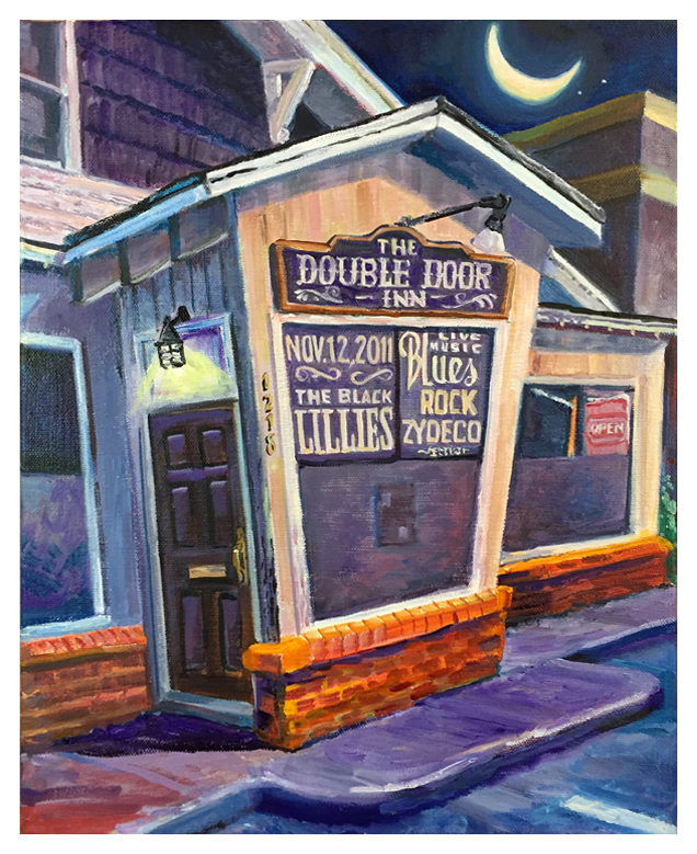 Original acrylic painting by Eric Soller