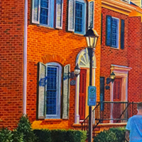 Fourth Ward - Original acrylic painting by Eric Soller