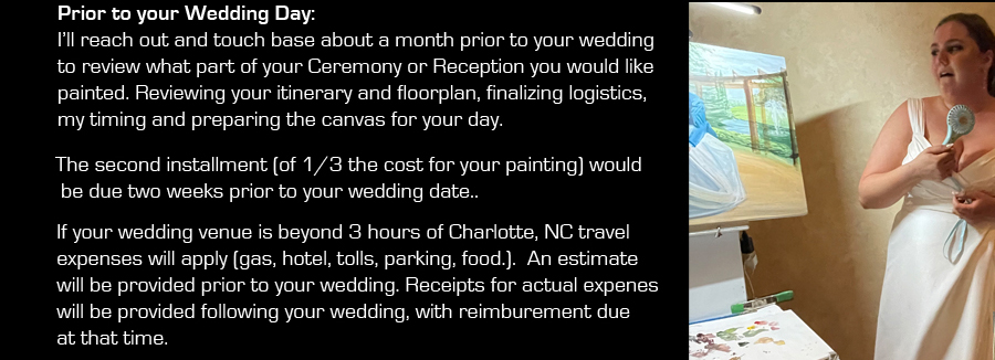 Live Wedding Painting by Eric Soller