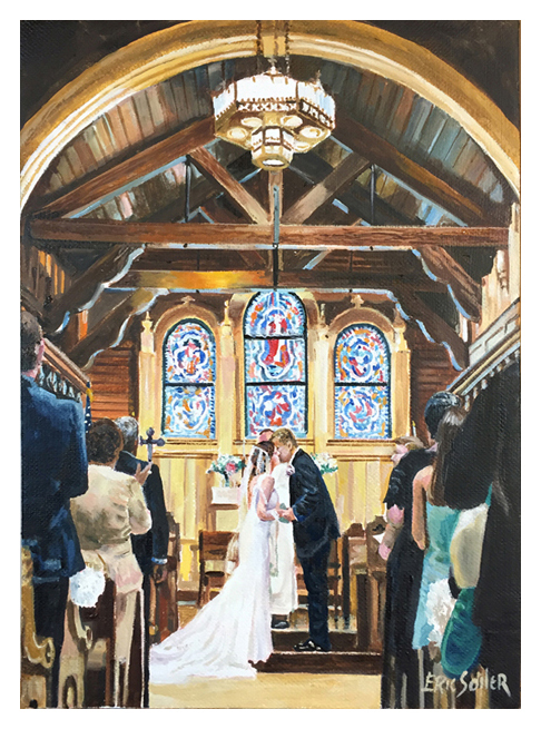 Original oil painting by fine artist Eric Soller