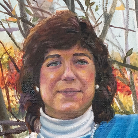 Back in the Day - Original acrylic painting by Eric Soller