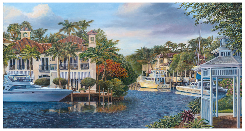 R&R, Original oil painting by the fine artist Eric Soller
