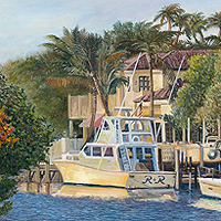 R & R - Original oil painting by Eric Soller