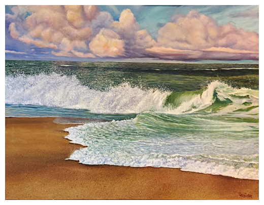  Surge, Original oil painting by Eric Soller