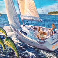 ZachsJazz - Original pastel painting by Eric Soller